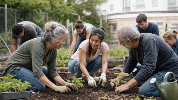 Créer un potager collectif : étapes, organisation et retours d’expérience