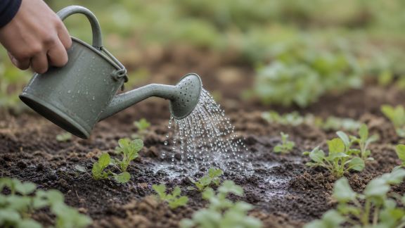 Quand et comment arroser après une plantation ou un semis