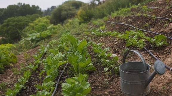 Gérer l’arrosage d’un jardin en pente : stratégies efficaces