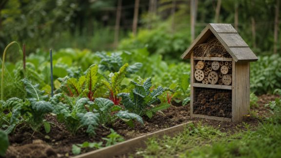 Installer un hôtel à insectes près du potager : bénéfices pour vos cultures