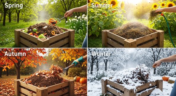 Entretien du compost à chaque saison : bonnes pratiques et erreurs à éviter