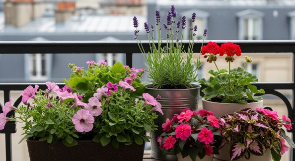 Astuce : Choisir les Plantes pour un Balcon Fleuri
