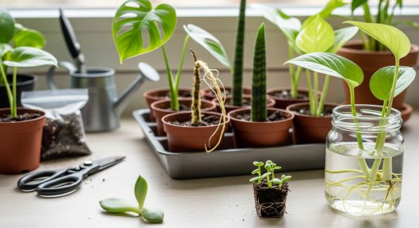 Les Secrets pour Multiplier vos Plantes d'Intérieur Facilement