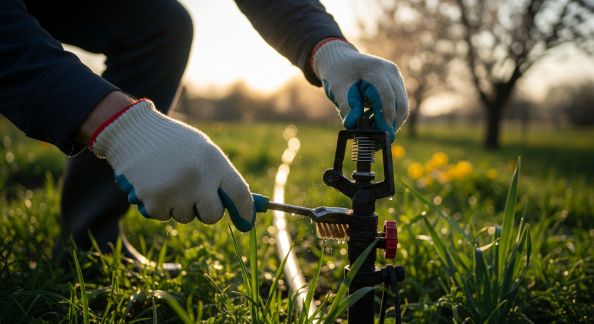 Nettoyer et entretenir le système d’irrigation avant l’arrivée de chaque saison