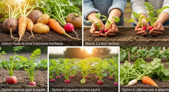 Réussir ses légumes racines : de la plantation à la récolte