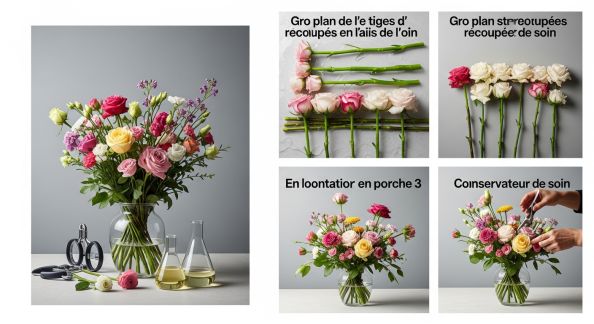Soin des Fleurs coupées : Comment Prolonger leur Éclat