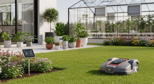 Les Jardins Intelligents : Robots et IoT au Service du Vert