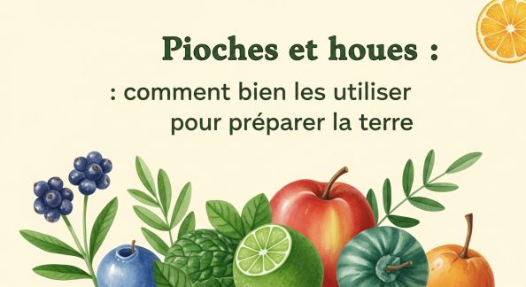 Pioches et houes : comment bien les utiliser pour préparer la terre