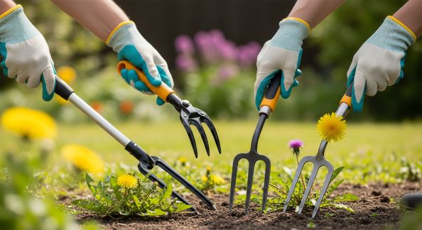 Bien choisir son désherbeur manuel pour un jardin sain