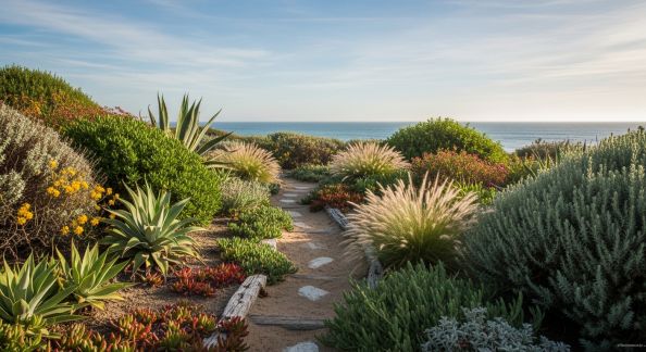 Entretien des Plantes de Bord de Mer pour un Jardin Océanique