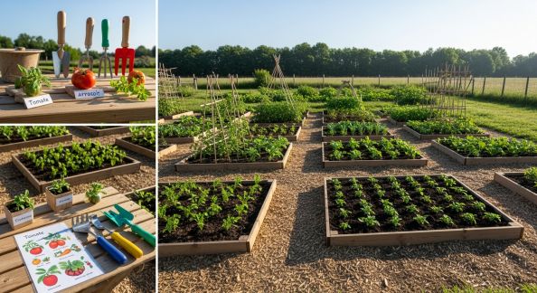 Potager Éducatif : Impliquer les Enfants dans la Culture des Légumes