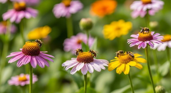 Comment Choisir les Meilleures Fleurs pour Attirer les Abeilles
