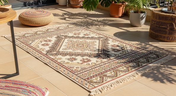 Confectionner un Tapis Exotique pour Votre Terrasse