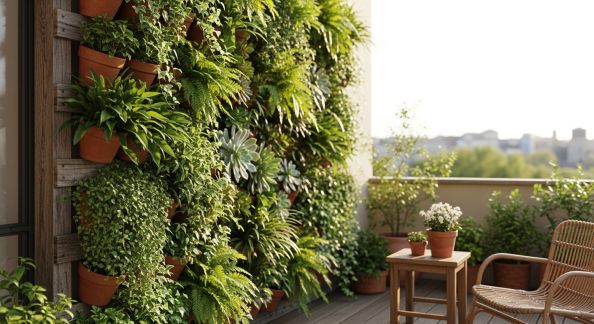 Concevoir un Mur Végétal DIY pour Égayer Votre Terrasse
