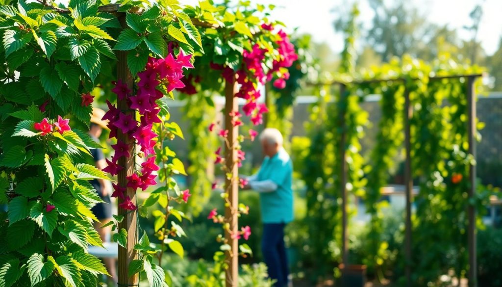Comment préparer vos plantes grimpantes pour une croissance luxuriante