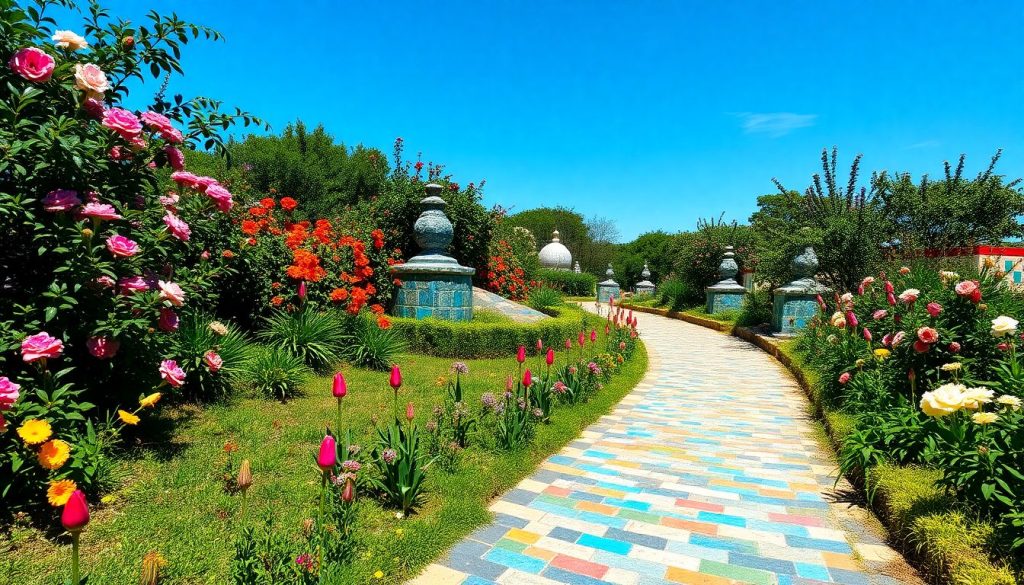 Créer un chemin de jardin en mosaïque : un guide pratique et inspirant