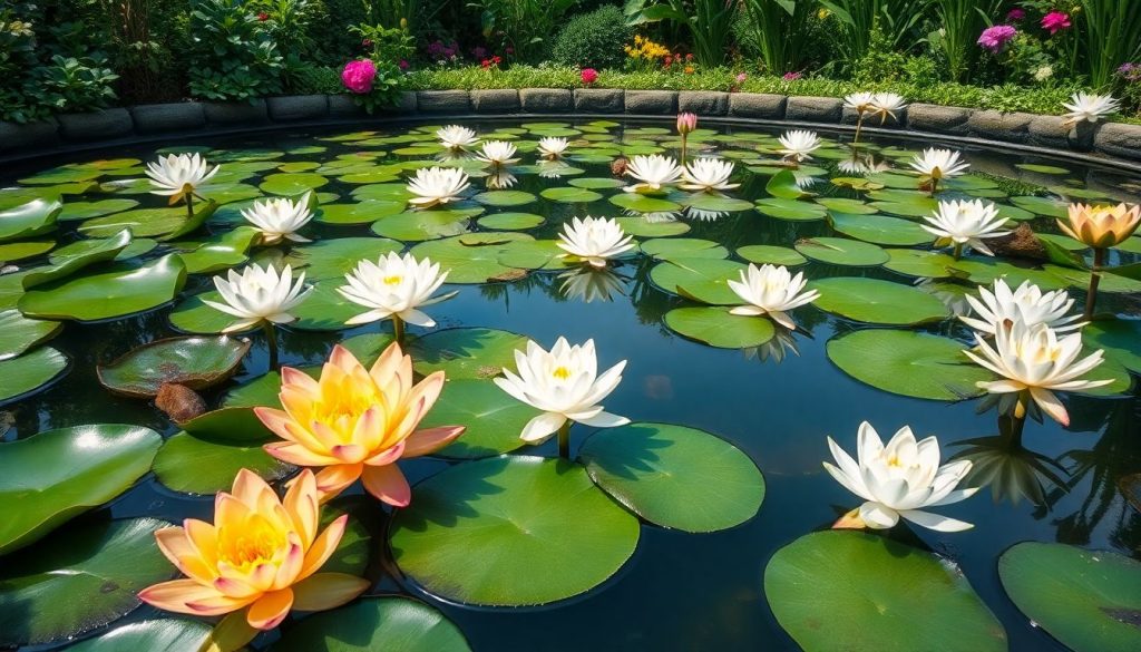 Créez votre paradis aquatique : un bassin fleuri pour vos nénuphars