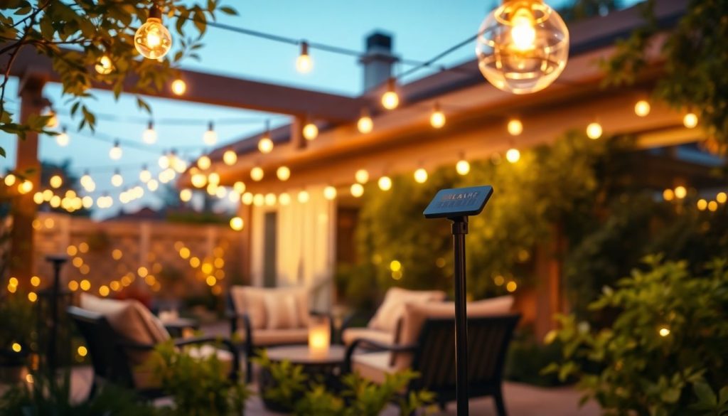 Illuminez vos soirées avec des guirlandes solaires élégantes