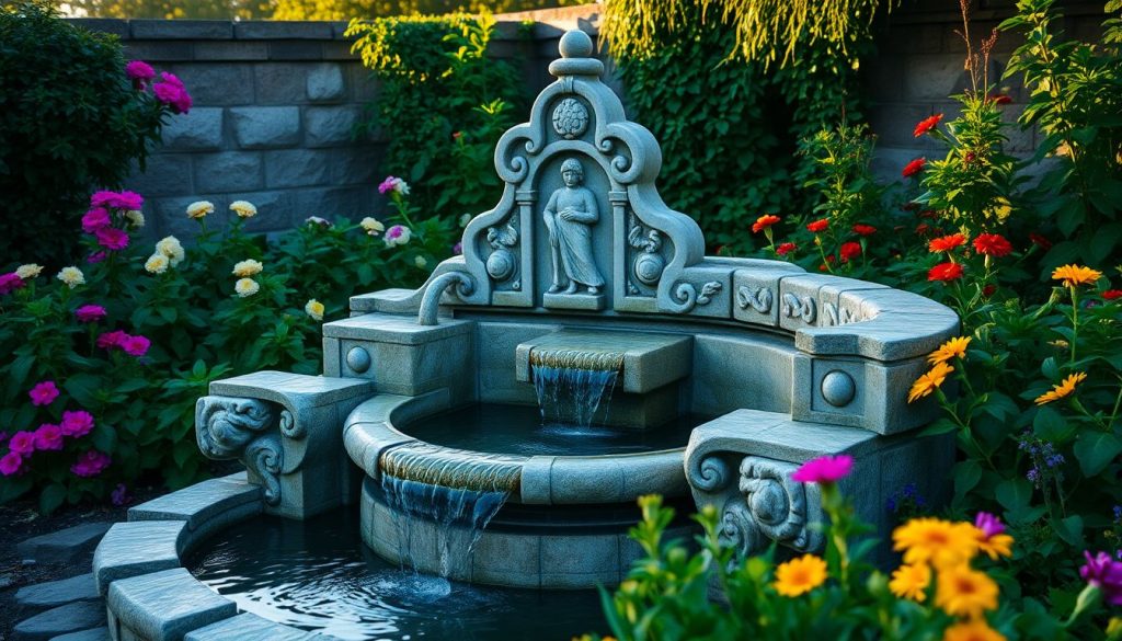 La fontaine en pierre : l'élégance d'une décoration naturelle pour sublimer votre extérieur