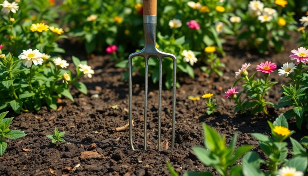 La fourche de jardin : l'outil indispensable pour aérer et enrichir votre sol