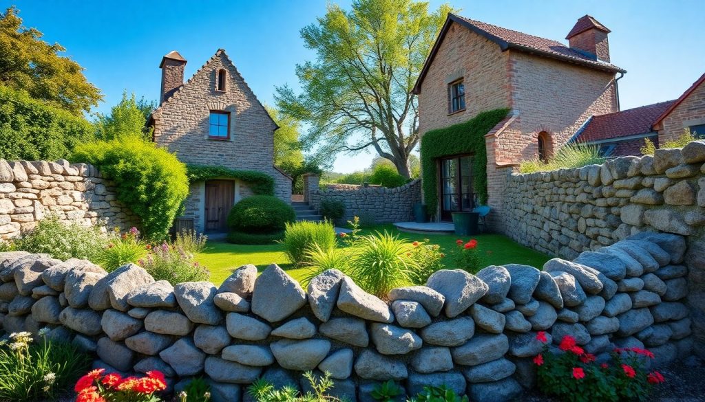 Murets en pierres sèches : l'atout charme de votre jardin