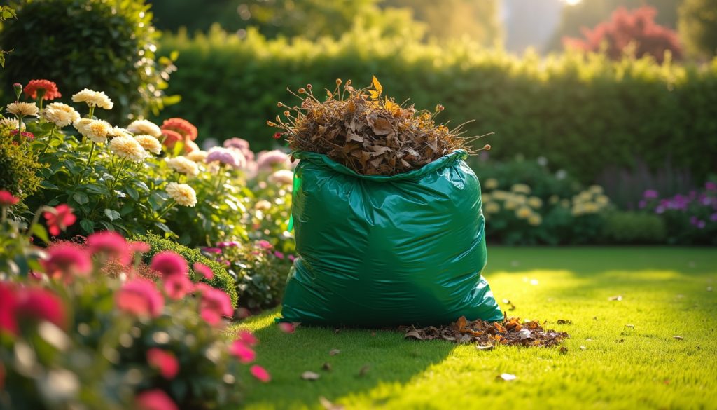 sac dechets jardin