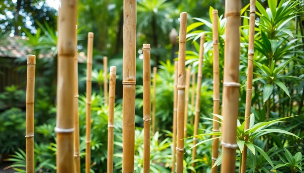 Tuteurs en bambou : l'alternative écologique et durable pour votre jardin